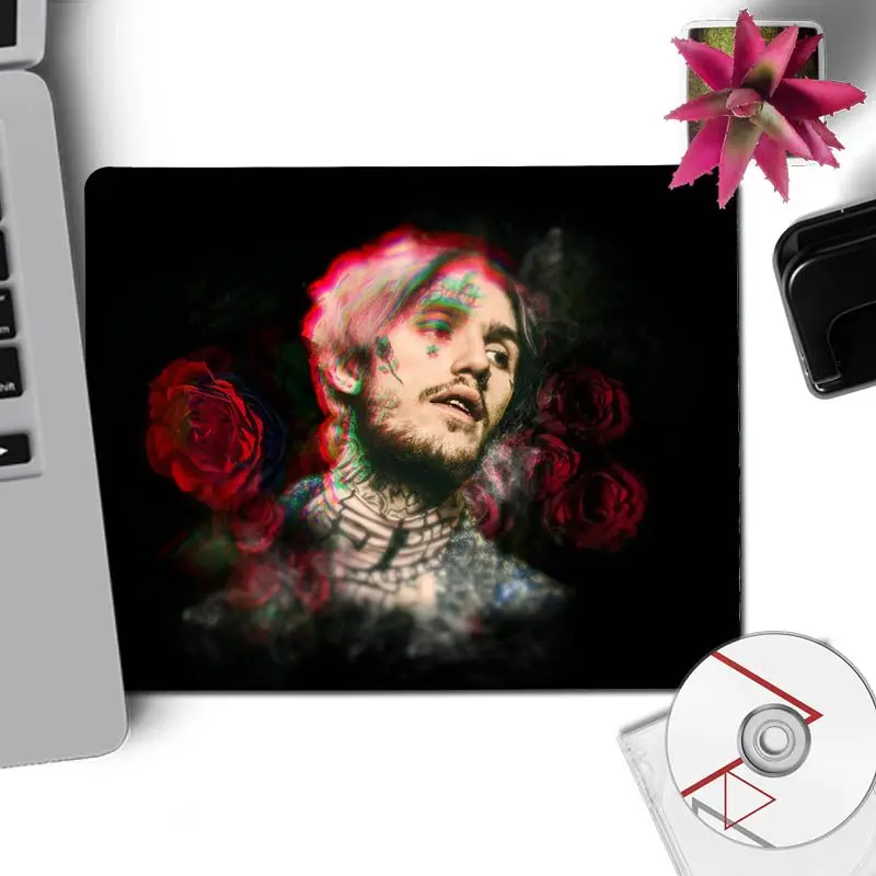 Lock Edge25x29cm BBTHBDNBY в запасе Lil Peep ноутбук игровые мыши коврик для мыши резиновый ПК компьютерный игровой коврик для мыши - Цвет: Lock Edge25x29cm