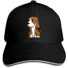 Классический унисекс Basset Hound Милая мультяшная Кепка водителя грузовика бейсбольная кепка