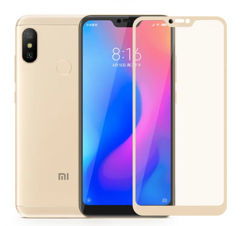 2 шт. Полное стекло для Xiao mi Red mi 6 6A Note6 Pro закаленное стекло для Xiaomi mi 6 6X Red mi Note 6 Pro A2 Lite Защитная пленка для экрана
