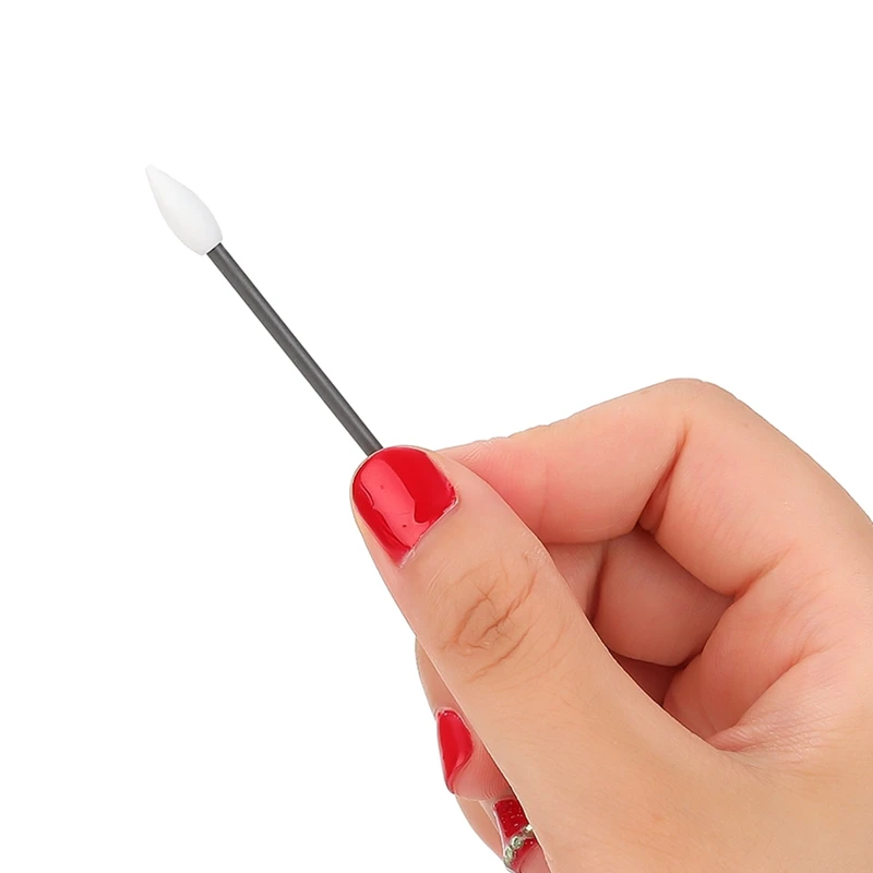 New Silicone Reusable Cotton Swab Ear Cleanning Durable Cosmetic Cotton Buds Double Sticks Cleaning Buds