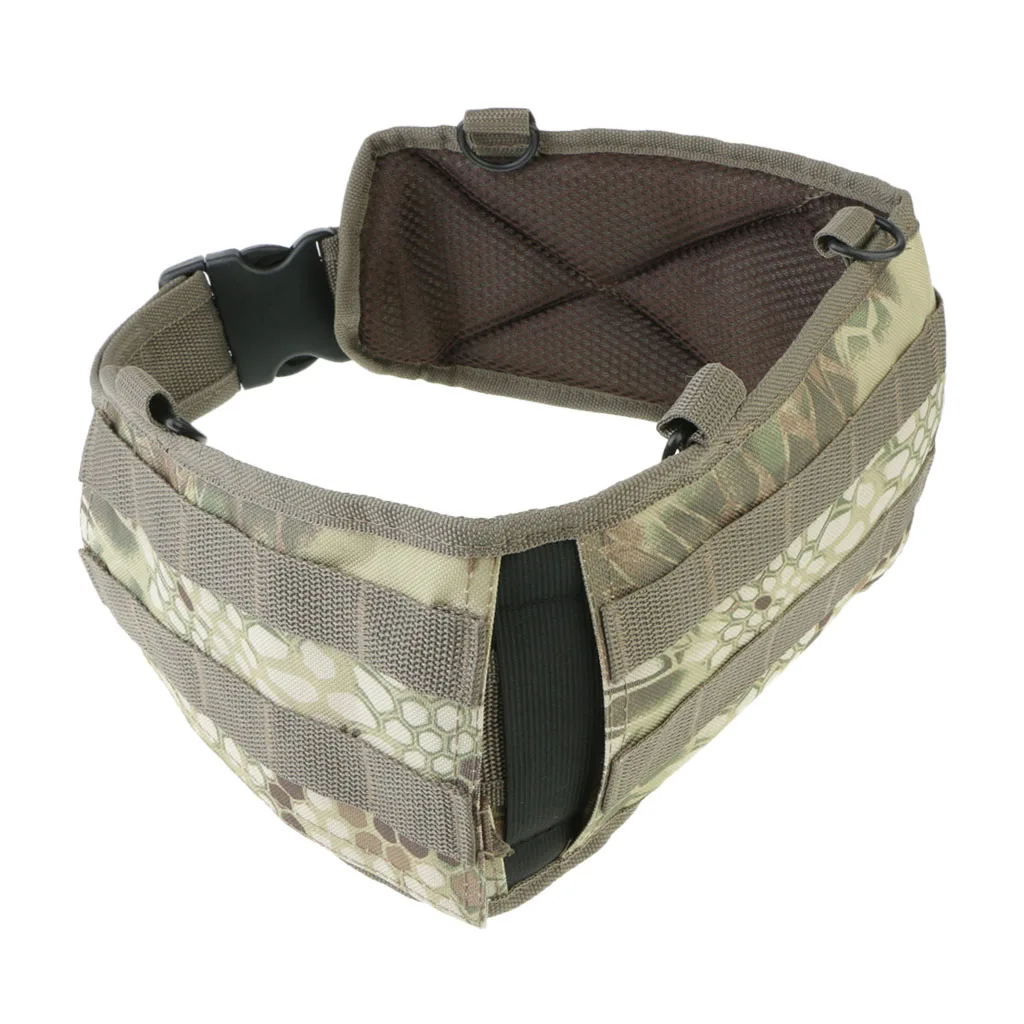 Camo Открытый охотничий ремень с крючком поясная Сумка сверхмощный Мягкий ремень лямки - Цвет: Camo
