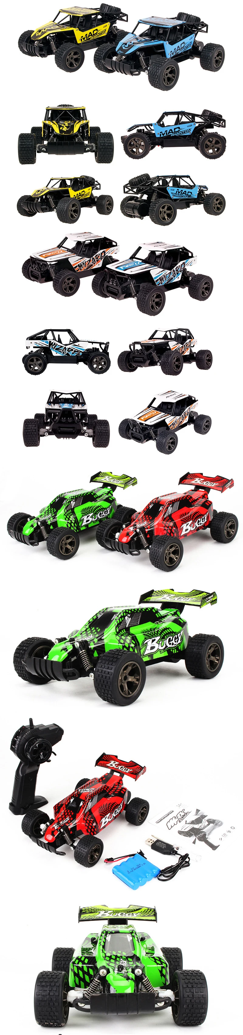 RC car2.4Ghz перезаряжаемые четырёхколёсный вагончик с диск высокой скорости 1:20 внедорожных транспортных средств сплава Модель Детская игрушка в подарок