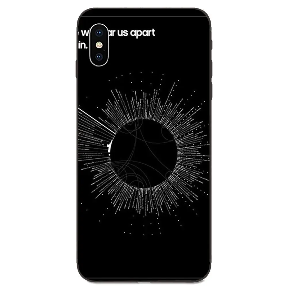 Мягкий силиконовый ремешок для Apple iPhone 11 X XS Max XR Pro Max 4 4S 5 5S SE 6 6S 7 8 Plus Loving Joy Division - Цвет: as picture