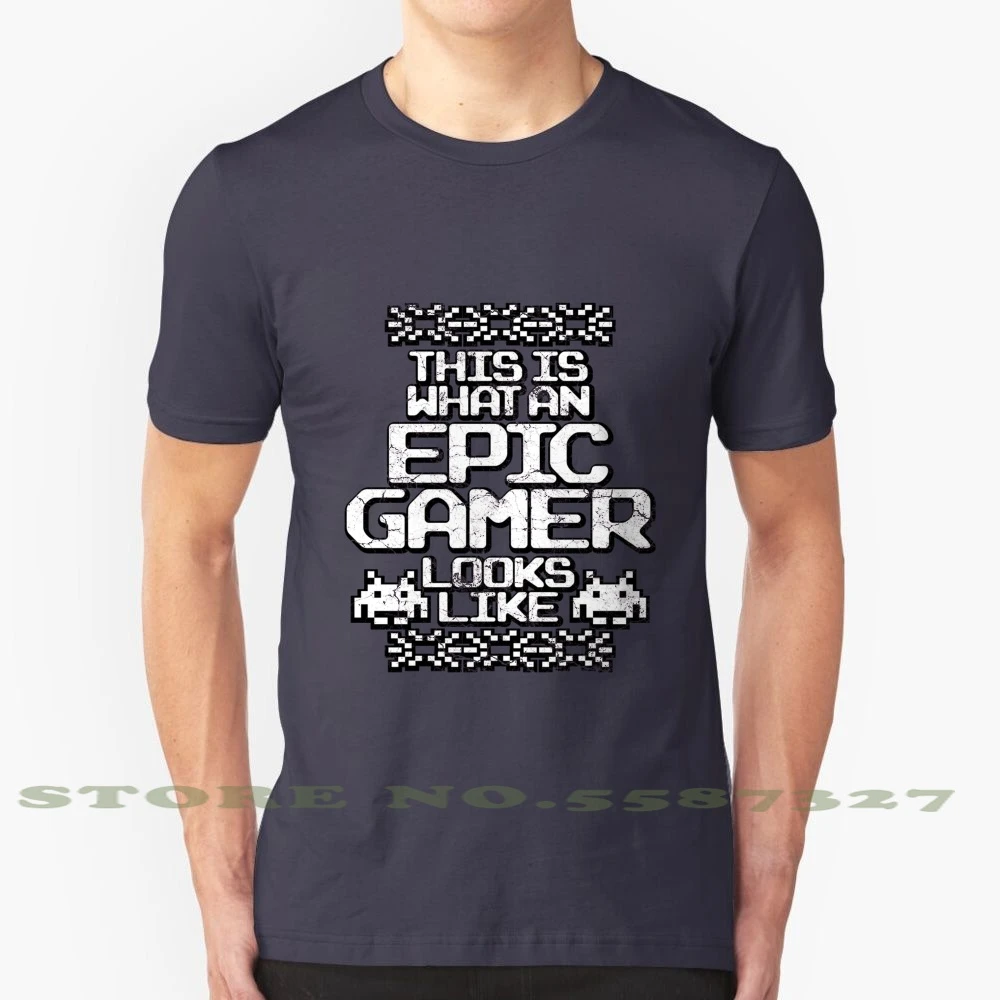 Opførsel Forslag petulance This Is What An Epic Gamer Looks Like Funny T Shirt Graphic Custom Funny  Hot Sale Tshirt Present Game Games Gamer Video|T-Shirts| - AliExpress