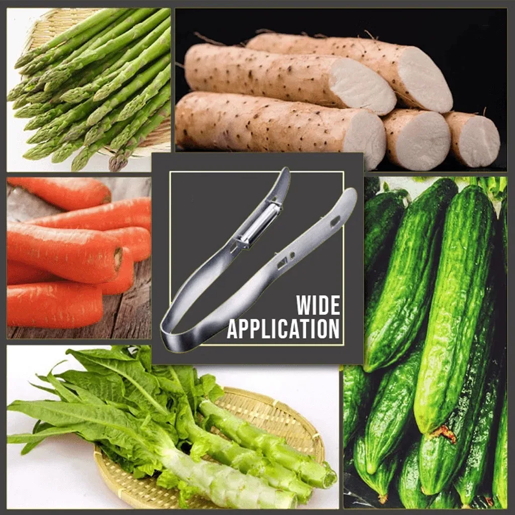 Двухсторонняя Овощечистка Asparagus paring Yam Magic фруктовый овощерезка с двумя краями кухонные аксессуары
