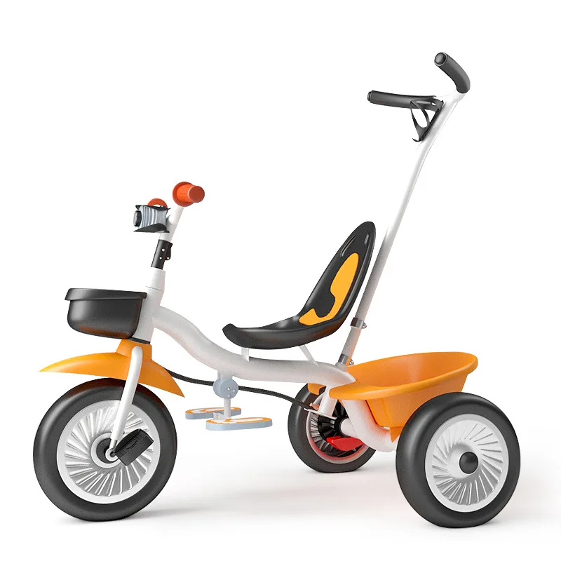 Infant Child Tricycle Kids Bike Baby Walker With Music Three Wheels 1-6 Years Old Gift For Baby Toys Balance Car Carrycot