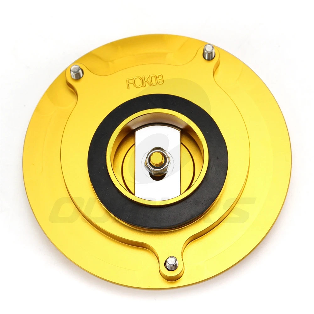 OUMURS Мотоцикл с ЧПУ газовый бак Крышка без ключа для Kawasaki ZX10R 6R 14 Z1000 Ninja 650R ER6n Versys Concours Z750 2006-2013