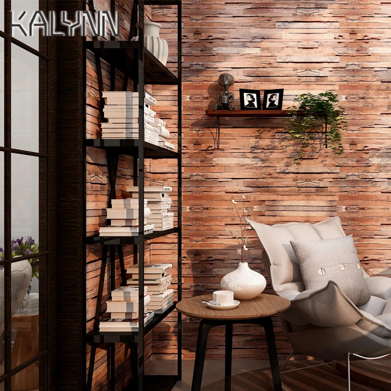 

2020 Retro Wood Plank Self Adhesive Wallpaper Living Room Bedroom Wall Furniture Adorn Contact Paper 45cm*6m DIY Vinyl Stickers