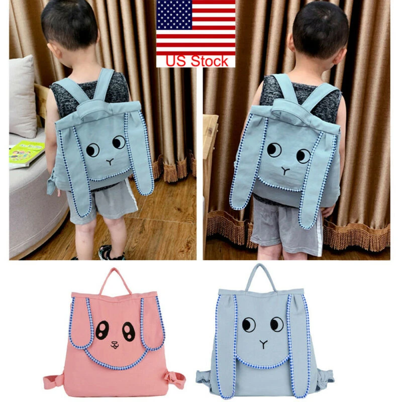 2019 mochilas para bebé, ropa para niños mochila de dibujos mochila escolar, orejas de perro largas, bolso de hombro, regalos para niños y niñas| - AliExpress