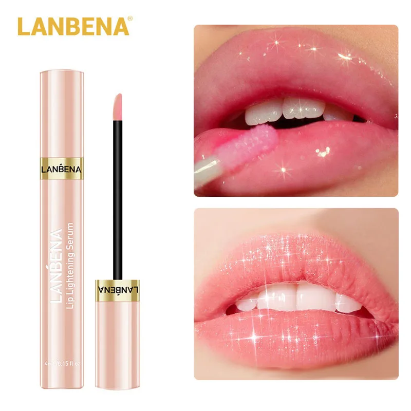 

Makeup Lipstick Lip Lightening Serum Cherry Moisturizing Remove Melanin Pink Lips Long Lasting Smooth Lip Skin Care LANBENA
