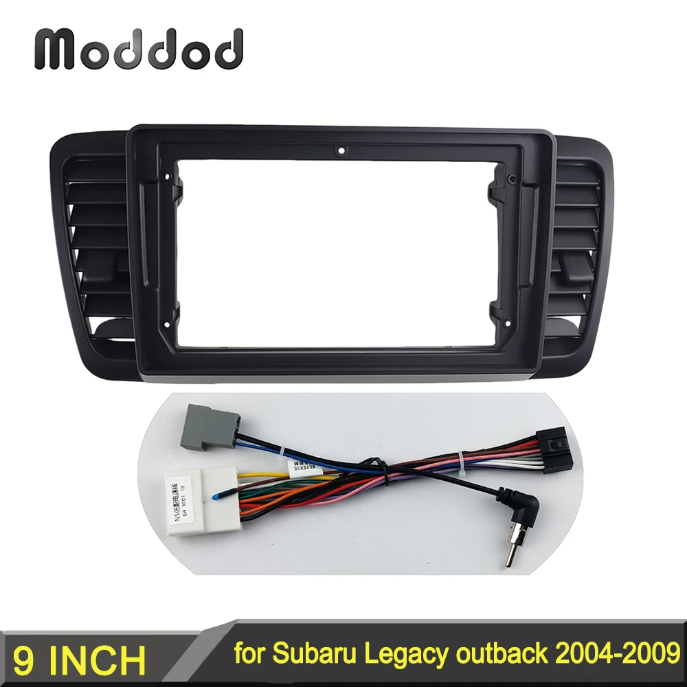 

9-дюймовая рама радио для SUBARU LEGACY OUTBACK 2004-2009, стерео DVD-плеер, установка, объемная отделка, панель приборной панели, комплект аудио-панели