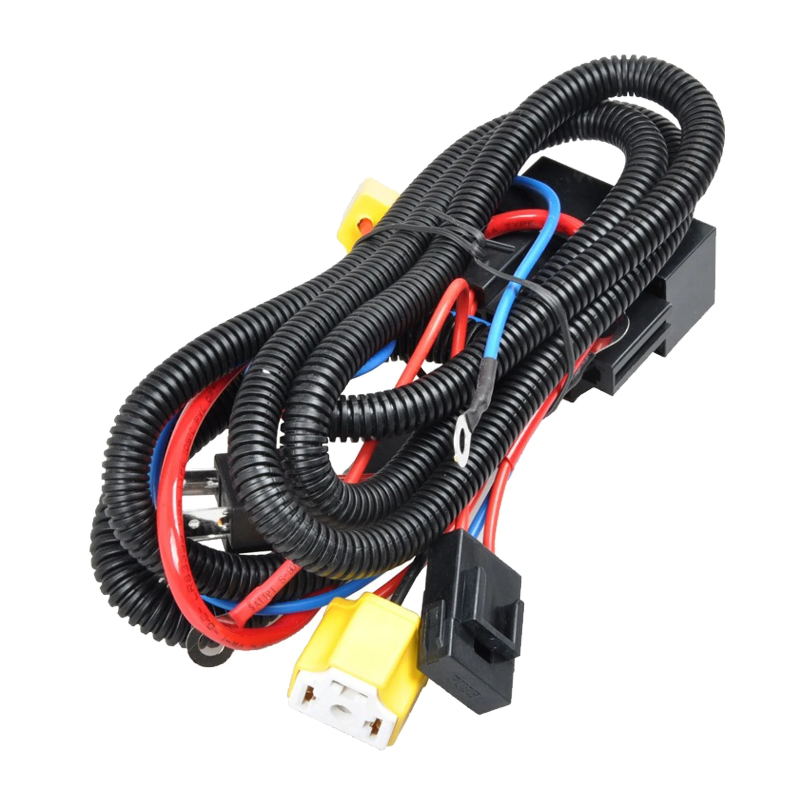 Headlight Wiring Harness Relay Loom Upgrade Headlight H4 For Vw Golf