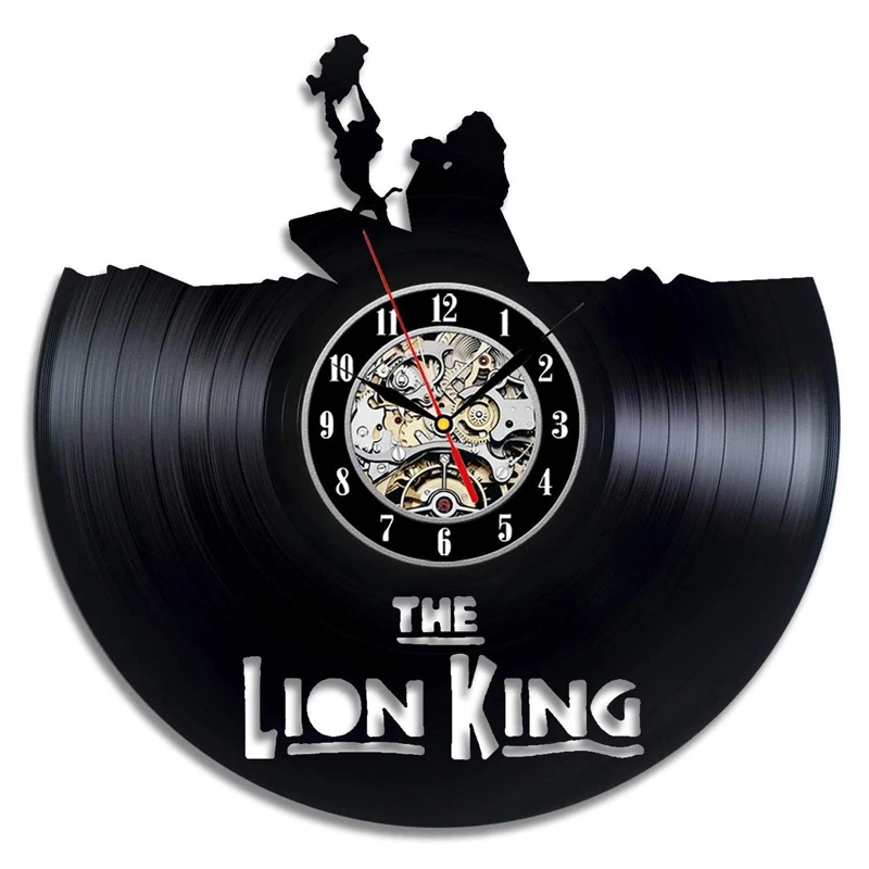 Details about   LED Vinyl Clock The Lion King LED Wall Decor Art Clock Original Gift 490 