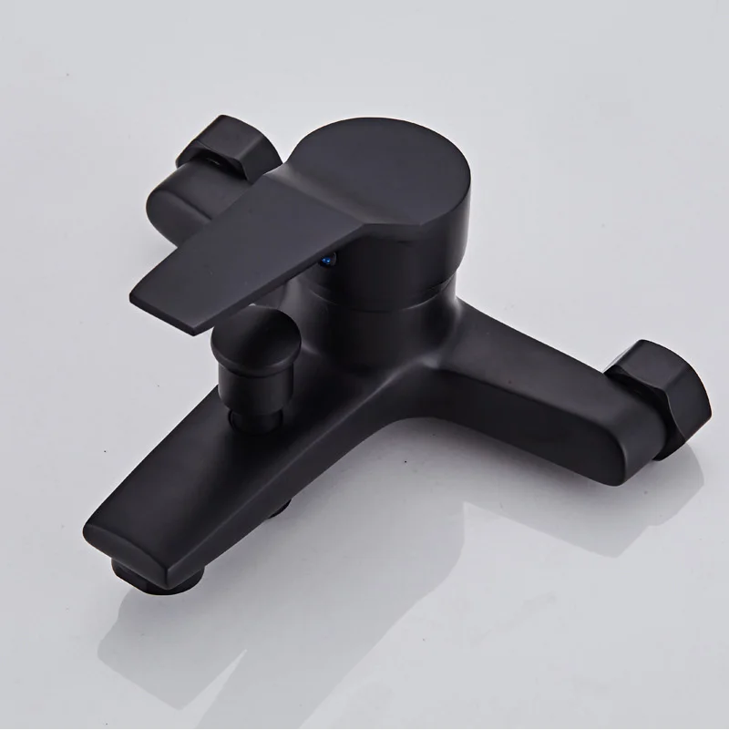 Bathroom Shower Faucets Wall Mount Black Bathroom Shower Faucets Bathtub Faucet Mixer Tap Shower Mixer Valve Control Valve