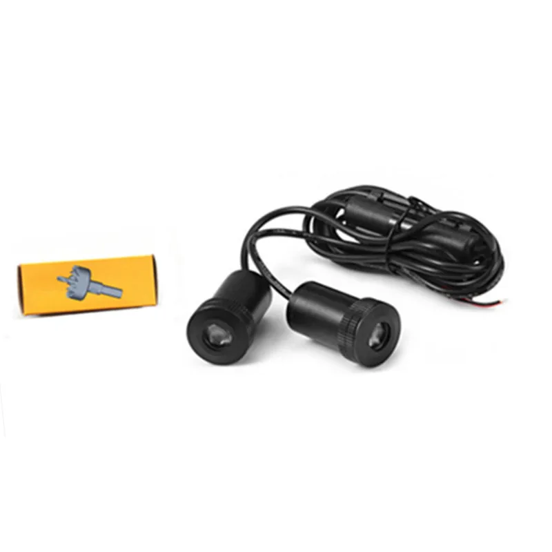 2pcs Car Door Welcome Projector Shadow Logo Light For Renault Duster Laguna 2 Megane 3 Logan Clio Scenic Captur Laguna Fluence