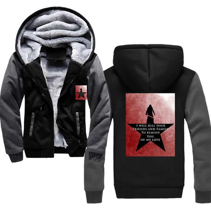 

Hamilton 2020 Men Hoodies Winter Thick Warm Fleece Zipper Mens Hoodies Coat Sportswear Male Streetwear Hooded Sweatshirt Men