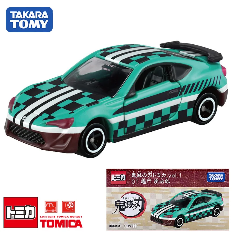 

Takara Tomy Tomica Demon Slayer Kimetsu no Yaiba Tanjiro 01 Metal Diecast Vehicle Model Car New #178620