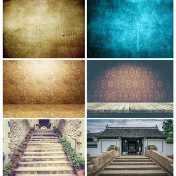 

Vinyl Vintage Brick Wall Wooden Board Children Baby Portrait Photography Backdrops For Photo Studio Background 20930LTZ-04