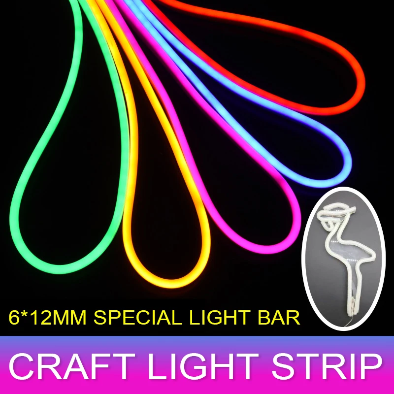 DC 12V RGB LED Strip Light Neon IP65 Waterproof SMD 2835 Flexible Ribbon Fita Lamp 1M 2M 3M 4M 5M Tape 120LEDs/M | Лампы и освещение