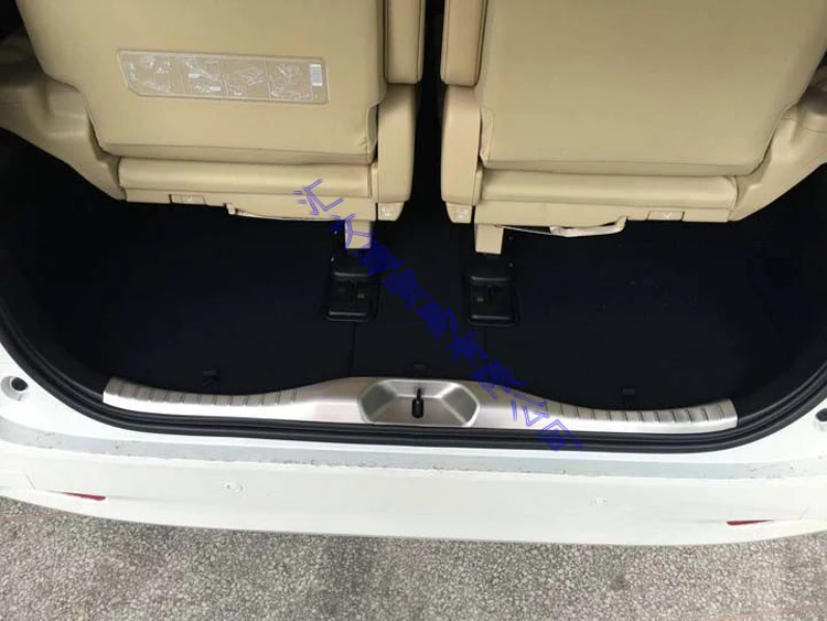 Для Toyota Alphard Vellfire AH30 автомобильные аксессуары- накладки для порогов автомобиля из нержавеющей стали