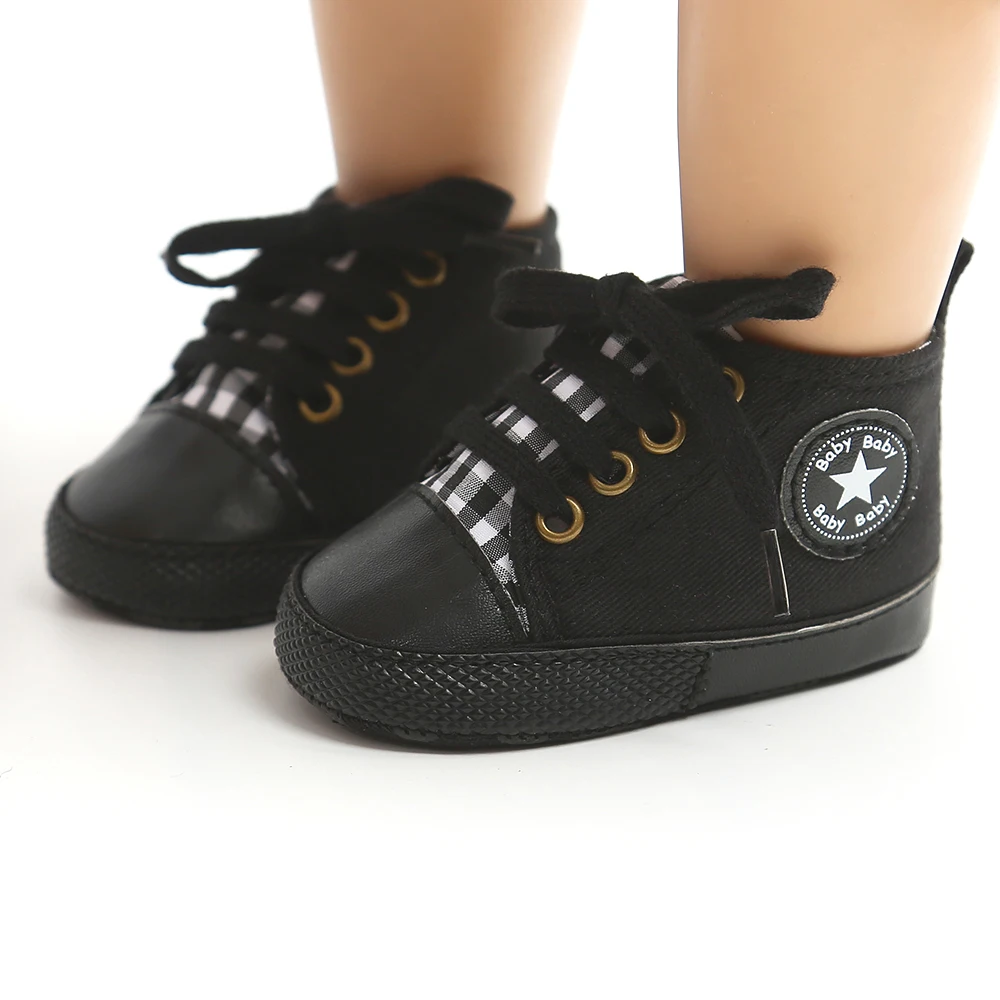 Focusnorm, на возраст от 0 до 18 месяцев, Одежда для новорожденных и для малышей и детей постарше для девочек и мальчиков Демисезонный парусиновые на мягкой подошве; обувь для детей, для маленьких мальчиков обувь для девочек спортивная обувь