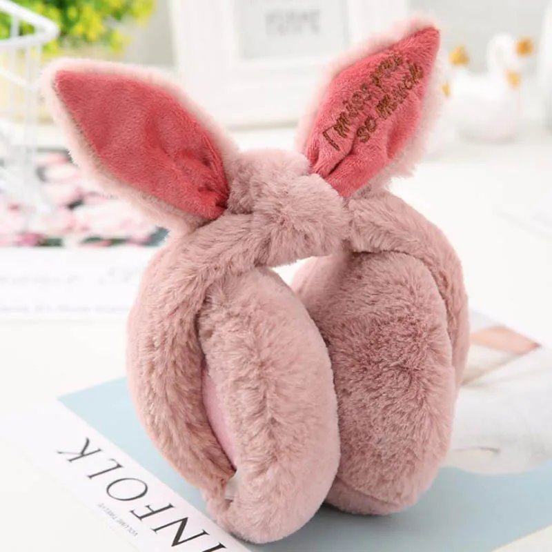 M14 Leather Pink Зимние наушники Calymel для женщин и мужчин, защита для ушей, мягкий теплый наушник, теплый подарок на Рождество, уличные наушники для катания на лыжах, верховой езды - Цвет: M14 Leather Pink