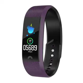 

F6 Smart Bracelet Colorful Screen Ip67 Water Resistant Bluetooth Heart Rate Monitor Compatible With Ios Android