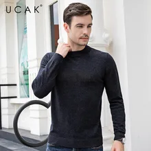 ^^Best Offers UCAK Brand Sweaters Men Cashmere Streetwear Casual Pullover Male 2019 Autumn Winter Thick Warm Pull Homme Pure Merino Wool U3090 ^^Best Offers UCAK Brand Sweaters Men Cashmere Streetwear Casual Pullover Male 2019 Autumn Winter Thick Warm Pull Homme Pure Merino Wool U3090