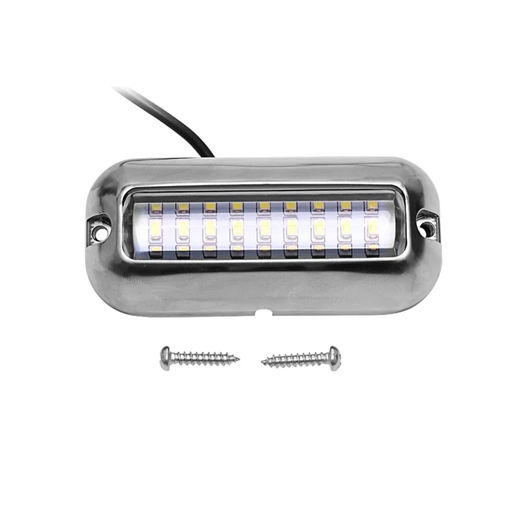 27/42LED подводная лодка транца свет Понтонный катер транца свет Водонепроницаемый Нержавеющая сталь