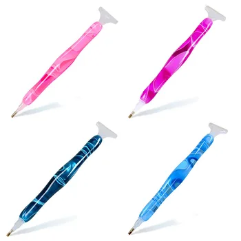 

1Pcs Point Drill Pen Nail Art Resin Crystal Diamond Painting Cross Stitch Embroidery Multi Purpose Sewing Tool DIY Crafts