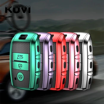 

TPU Car Key Cover Case For Kia Rio 3 K2 Ceed Cerato K3 Sportage 4 Picanto K5 Optima Sorento Forte Stinger Key Ring