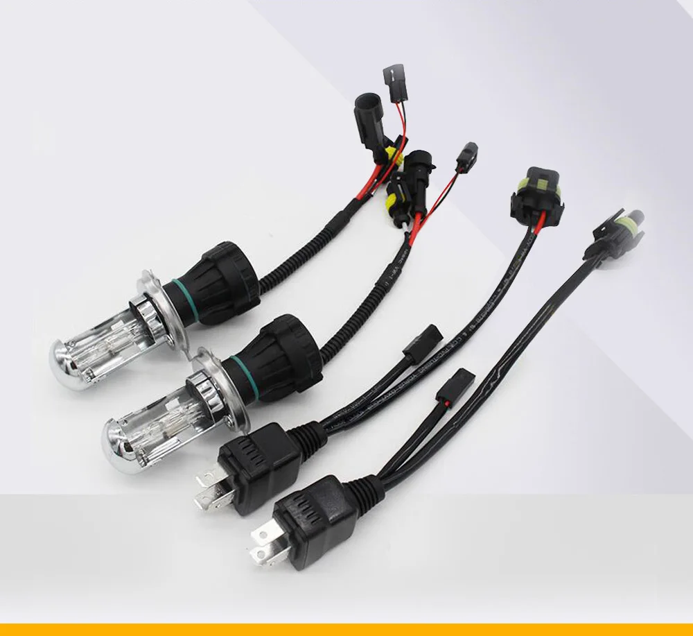 55 Вт Тонкий балласт комплект ксенон Hid комплект H1 H4 H7 H11 9005 9006 автомобильный светильник источник головной светильник лампы Автомобильный светильник ксенон