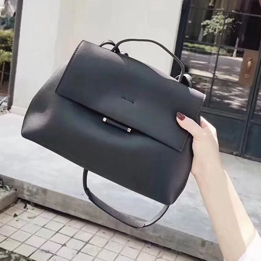 

Simple Pu Solid Women's Messenger Bags Causal Totes Large-capacity Purses Women shoulder Crossbody Bag Retro Daily Lady Handbags