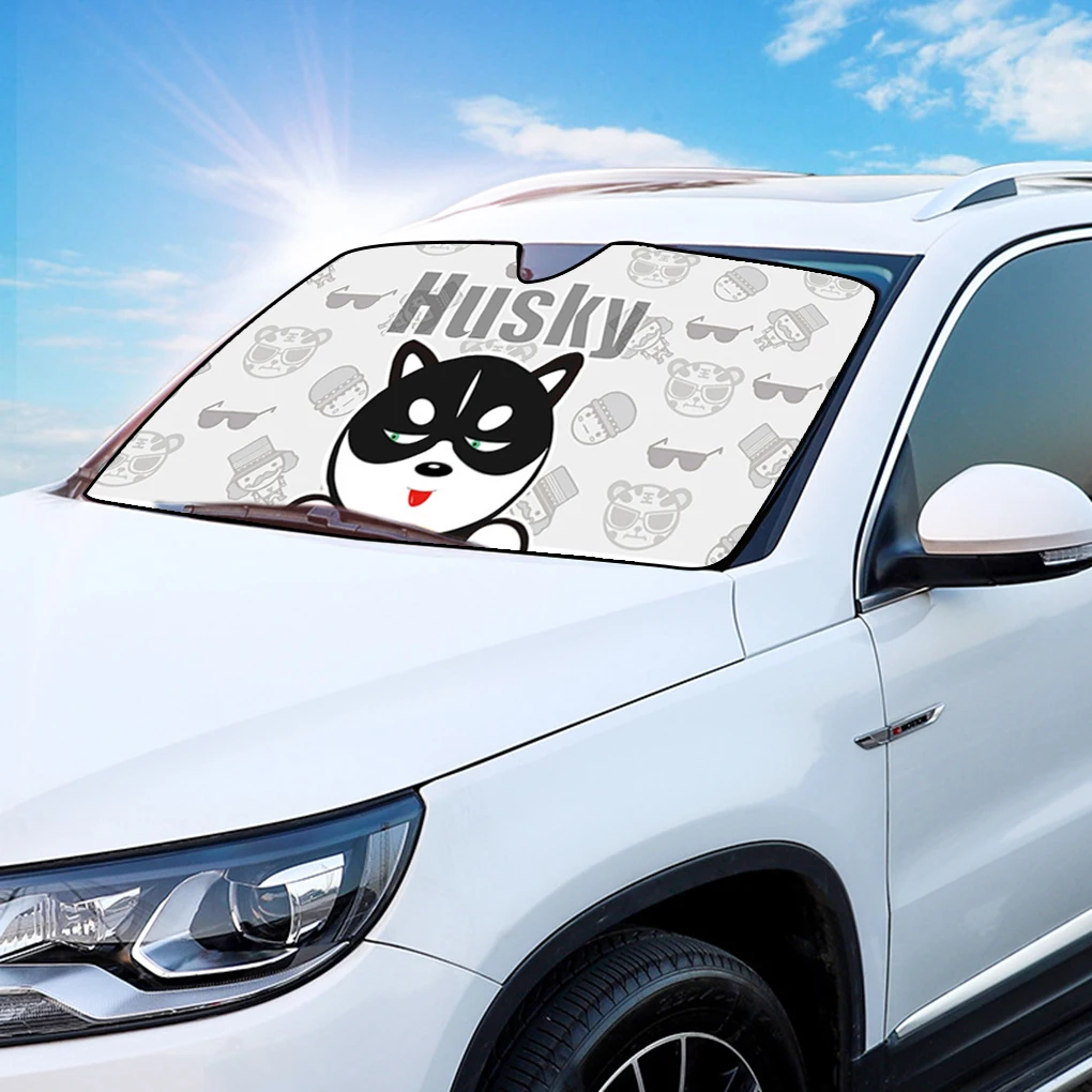 Чехол для окна Солнечный козырек автомобильный передний задний Мультфильм Защита от солнца Детский экран щит солнечный экран