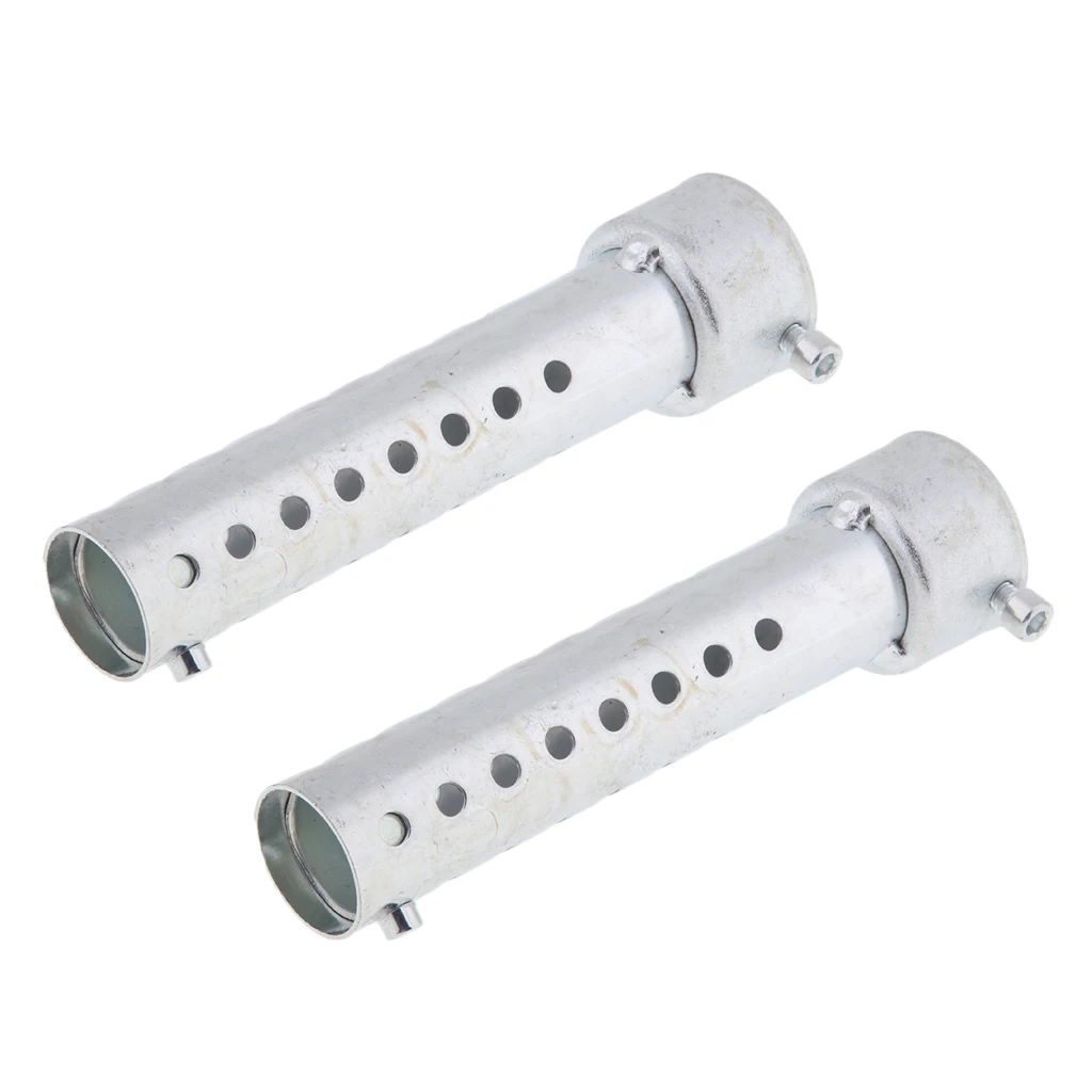 2.4 '' Motorcycle Exhaust Muffler Insert Baffle Can DB Mufflers Silver 2.4 '' Motorcycle Exhaust Muffler Insert Baffle Can DB Mufflers Silver