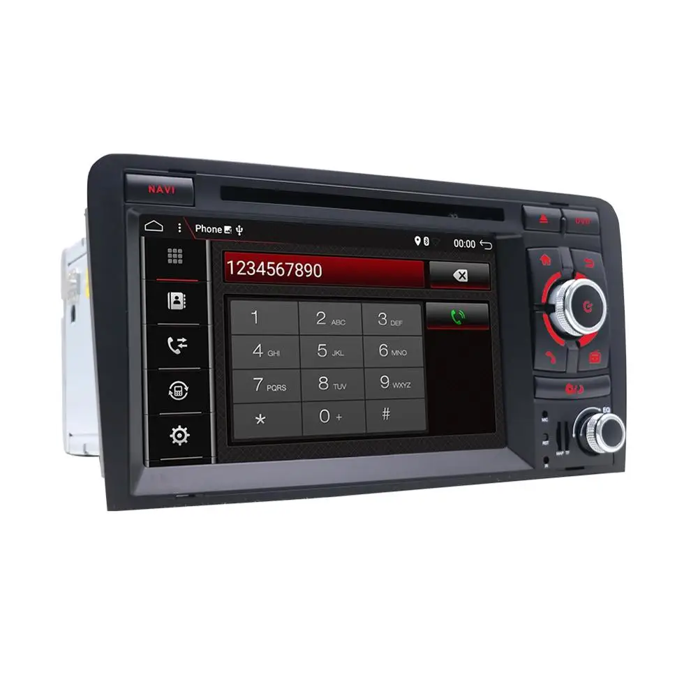 Excellent Autoradio Android 9.0 For Audi A3 8P S3 RS3 Fit 2003-2011 double 2 din car dvd radio stereo audio 4G 64G HDMI Wifi Multimedia 2
