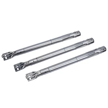 

3Pcs Stainless Steel Tube Pipe Burners BBQ Gas Grill Parts Barbecue Cook Tools