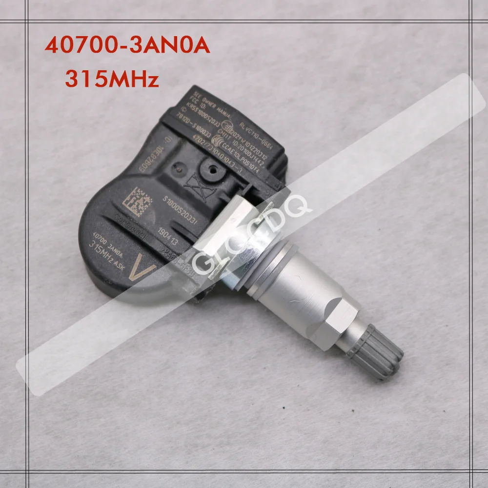 Датчик давления в шинах для 2017-2021 NISSAN NV200 TPMS 315MHz датчик 40700-3AN0A 407003AN0A | Автомобили и