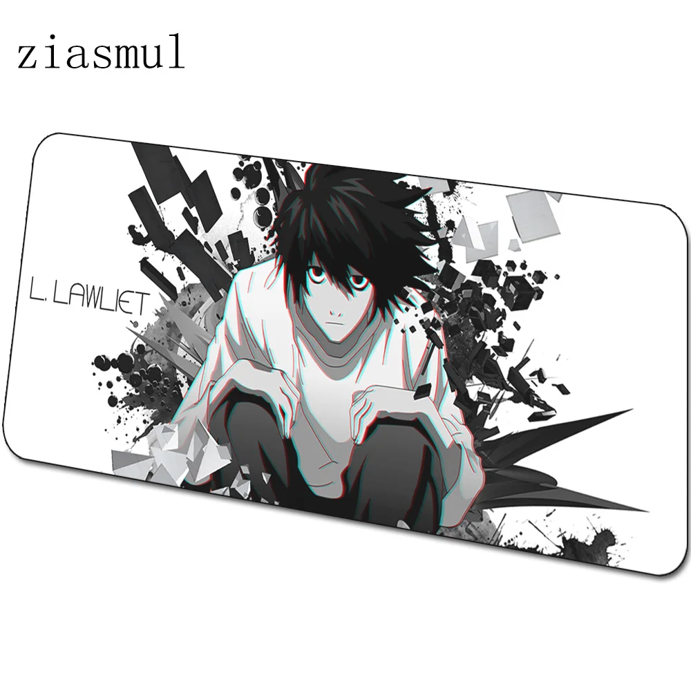 Tappetino Per Mouse Gaming Death Note – 80x30 Cm – Extra Large Con Base Antiscivolo – Design Ryuk/Light – Regalo Anime - 4