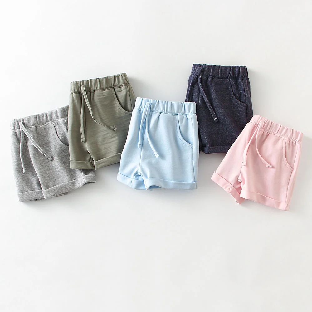 Summer Kids Boys Girls Casual Shorts Cotton Baby Beach Shorts Girl Bottoms kids shorts,kids trousers