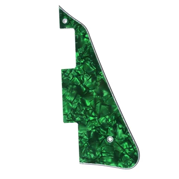 

Musiclily Electric Guitar Pickguard for Gibson Les Paul Modern Style, 4Ply Green Pearl