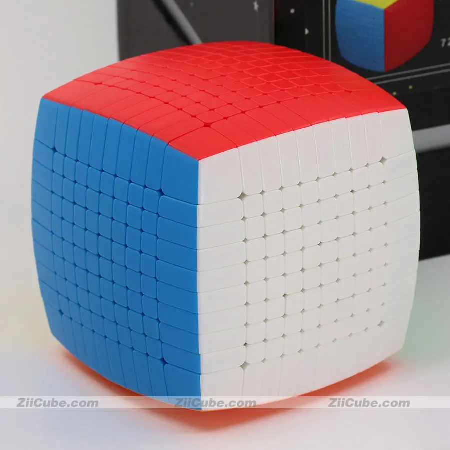 SengSo 10x10x10 v2 Волшебный куб головоломка SengSo подушка мини 10x10x10 10x10 V2 Профессиональный высокий уровень куб 8,6 см развивающие творческие Твист игрушки игра - Цвет: SengSo 10x10x10 v2