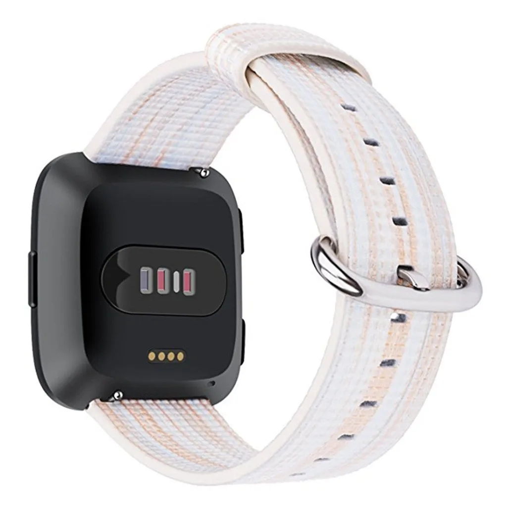 Для Fitbit Vers 2 Легкий Нейлоновый Регулируемый сменный наручный браслет спортивные умные часы с ремнем браслет долговечные аксессуары#908