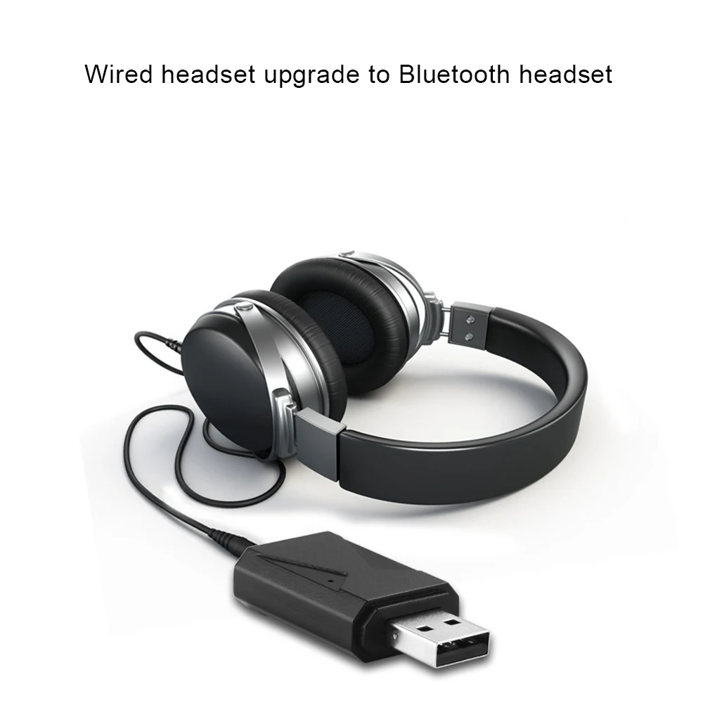 2 в 1 беспроводной USB Bluetooth адаптер громкой связи Универсальный музыкальный аудио приемник передатчик для ПК/компьютера/смартфона