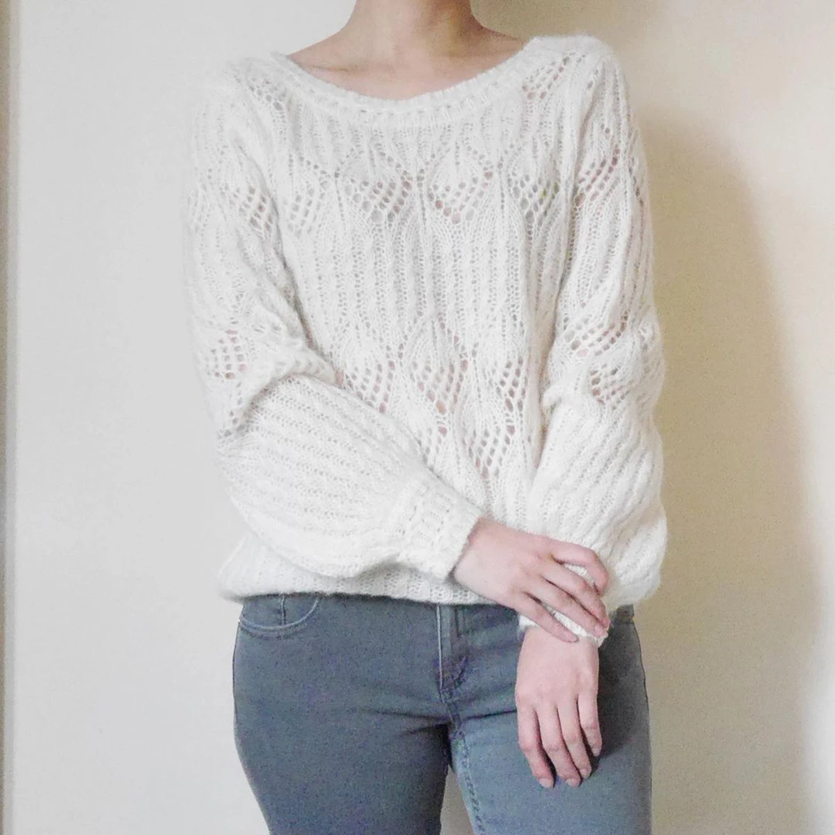 Elegant Chic Pullover Women Winter Autumn Long