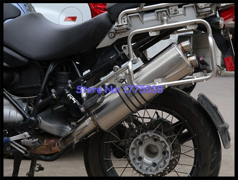 Stainless Steel for BMW R1200GS ADV 2004-2009 Motorcycle Exhaust Muffler Link Pipe Motorbike Muffler Escape Mid Pipe for R1200GS - Image 4