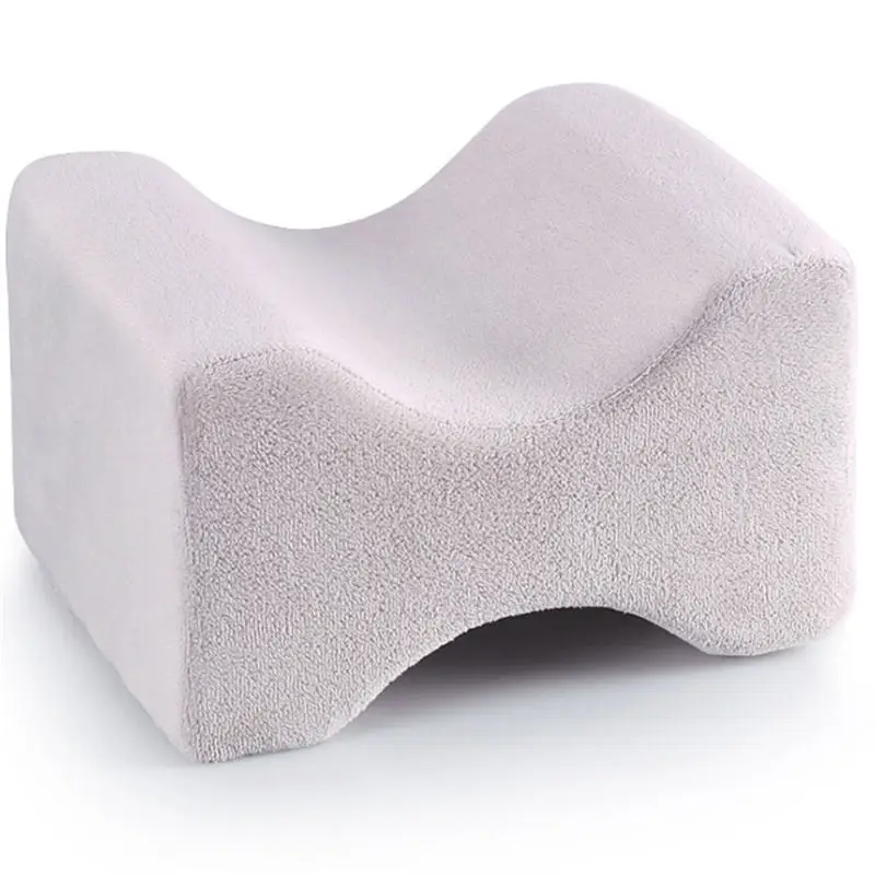 Ортопедическая подушка из пены памяти, подушка для ног, подушка для шеи, волокно, медленный отскок, мягкая подушка, массажер для шейки матки, медицинские подушки - Цвет: Gray