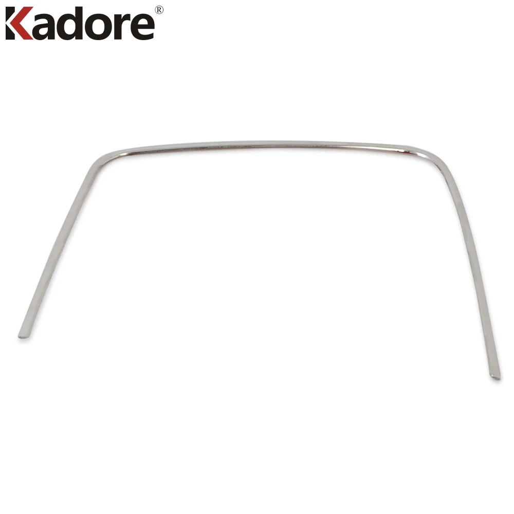 For Kia Rio 4 X-line 2018-2019 Stainless Steel Internal Garnish Storage Box Trim Cover Frame Sticker Strips Decoration Styling