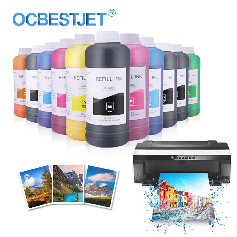 Пигментные чернила для Epson L800 L805 XP230 XP235 R800 L1300 CX7300 CX8300 TX109 500 мл/бутылка| |