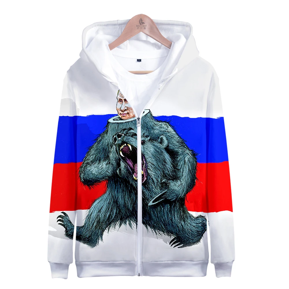 2019 Autum New Design Russia President Putin Mens Hoodies  Funny Print Hoodie Man Fashion  Casual Hoodie Sweatshirt